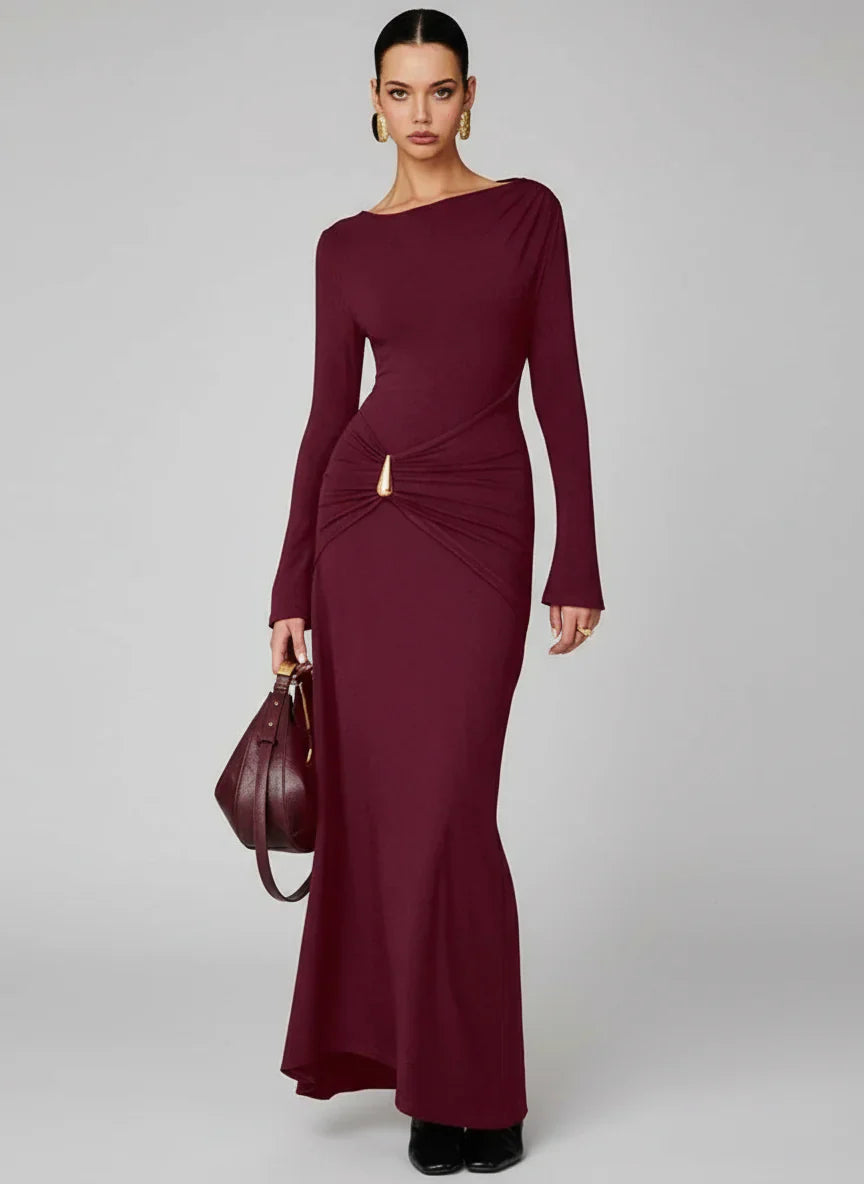 Marley - שמלת מקסי אלגנטית דגם