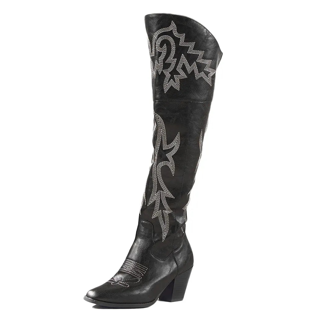 מגפי קאבוי גבוהות דגם- ניליה