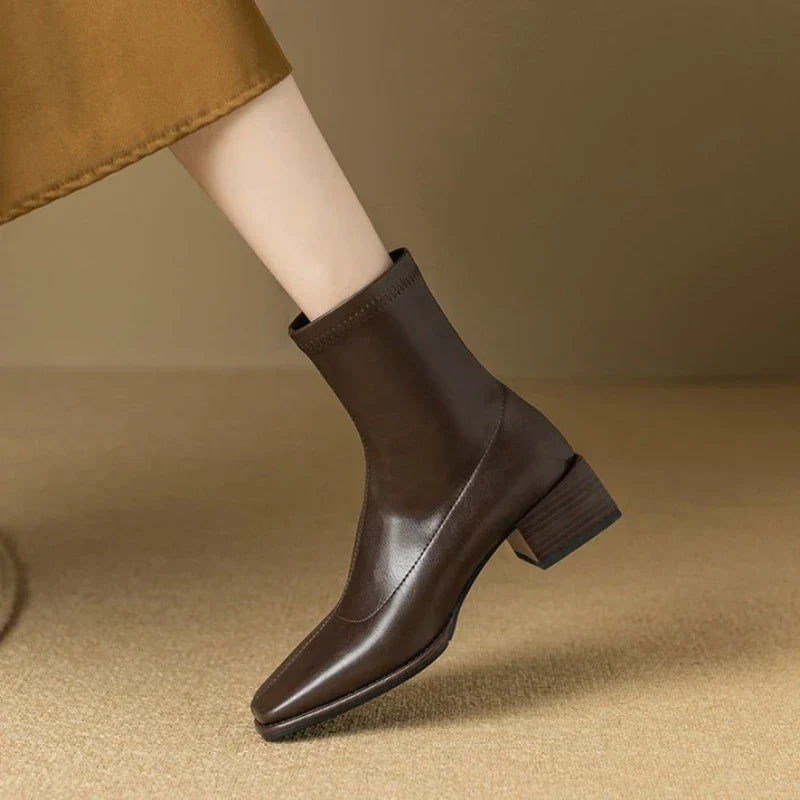 Moran מגפוני דמוי עור