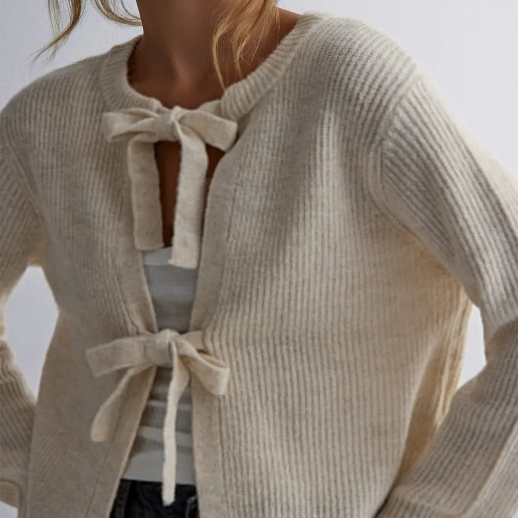 Arthur קרדיגן קשירה סרוג