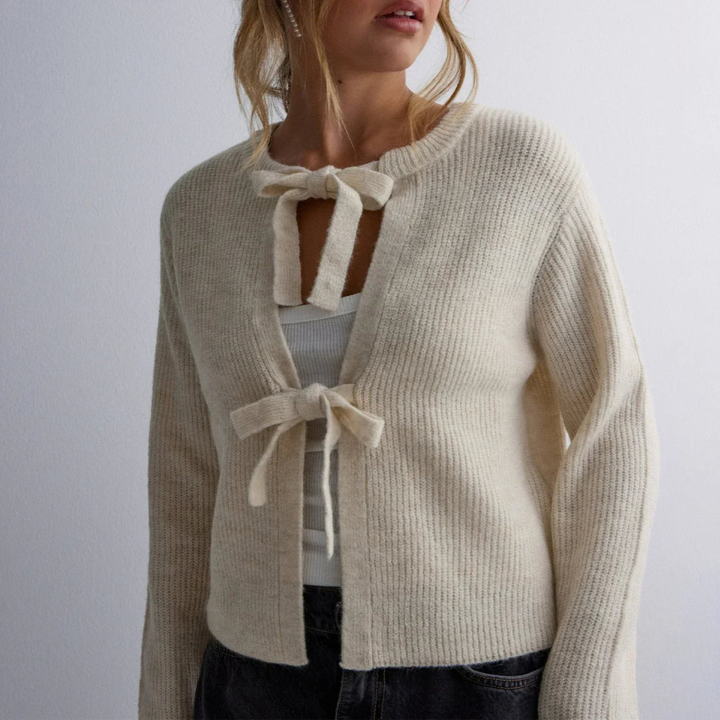 Arthur קרדיגן קשירה סרוג