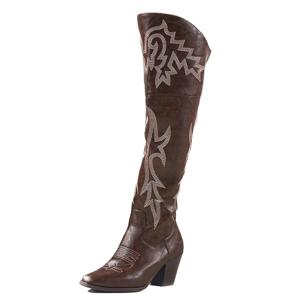 מגפי קאבוי גבוהות דגם- ניליה